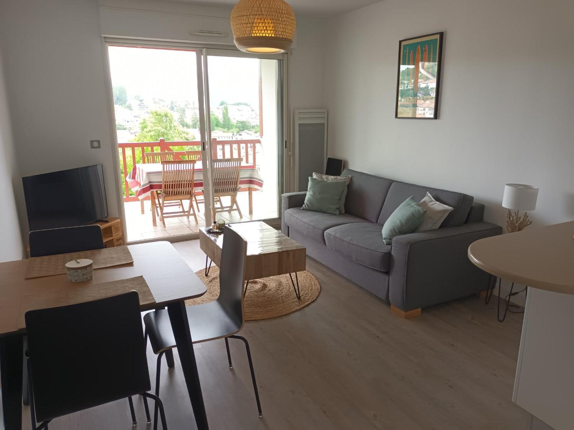 Appart. 2* A Hendaye, Proche Centre, Parking Privatif - Fr-1-239-777 Apartment Екстериор снимка