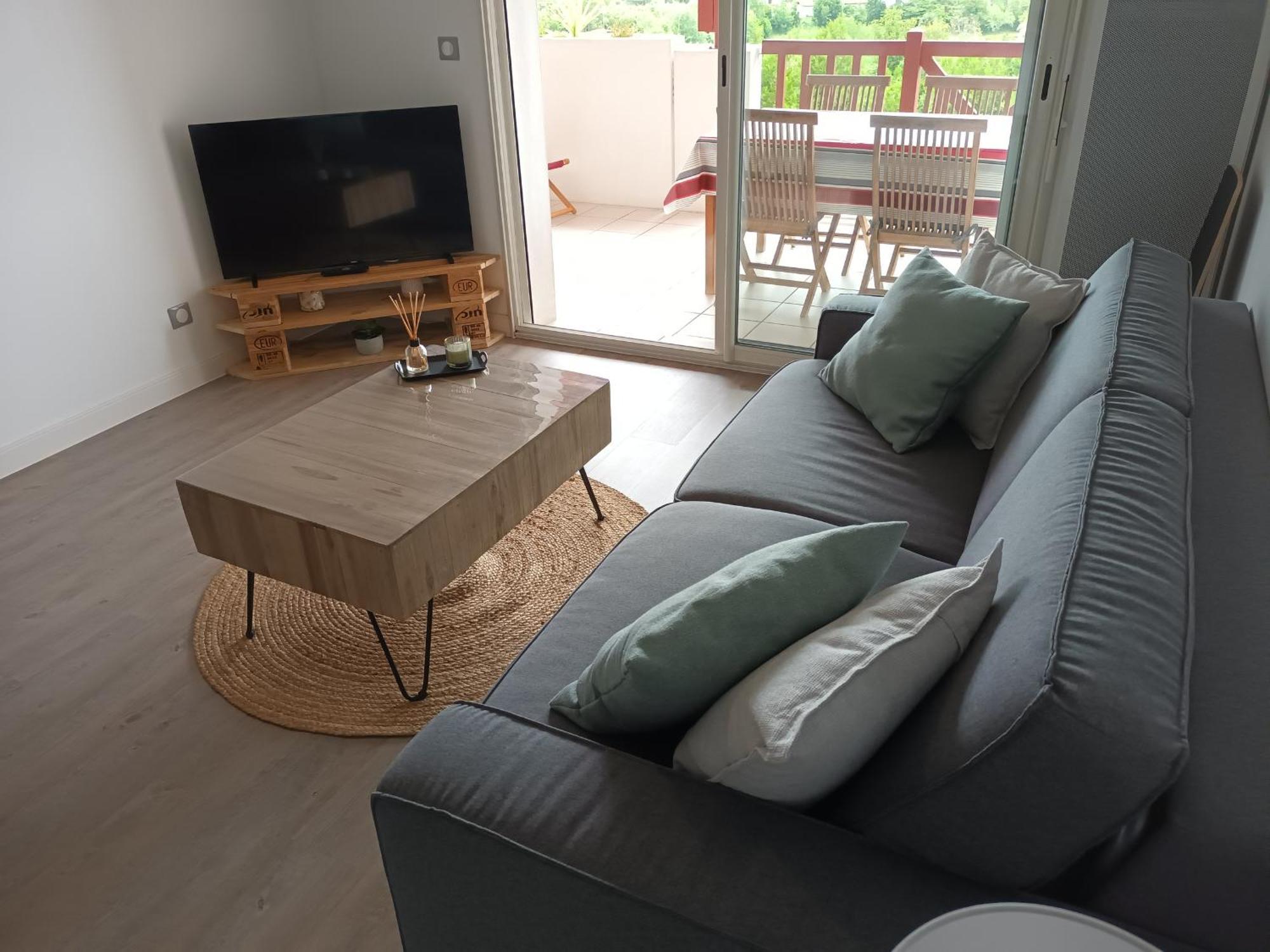 Appart. 2* A Hendaye, Proche Centre, Parking Privatif - Fr-1-239-777 Apartment Екстериор снимка