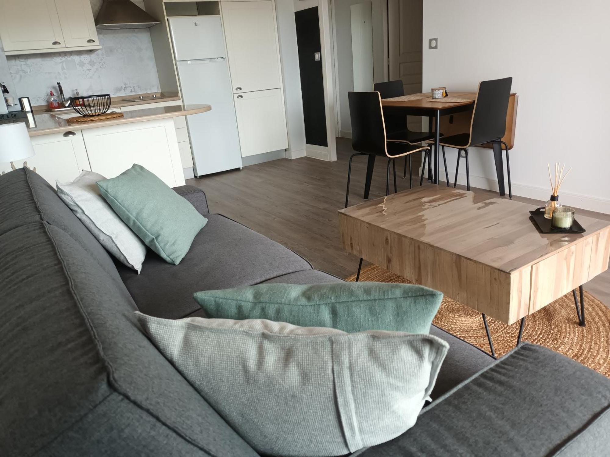 Appart. 2* A Hendaye, Proche Centre, Parking Privatif - Fr-1-239-777 Apartment Екстериор снимка