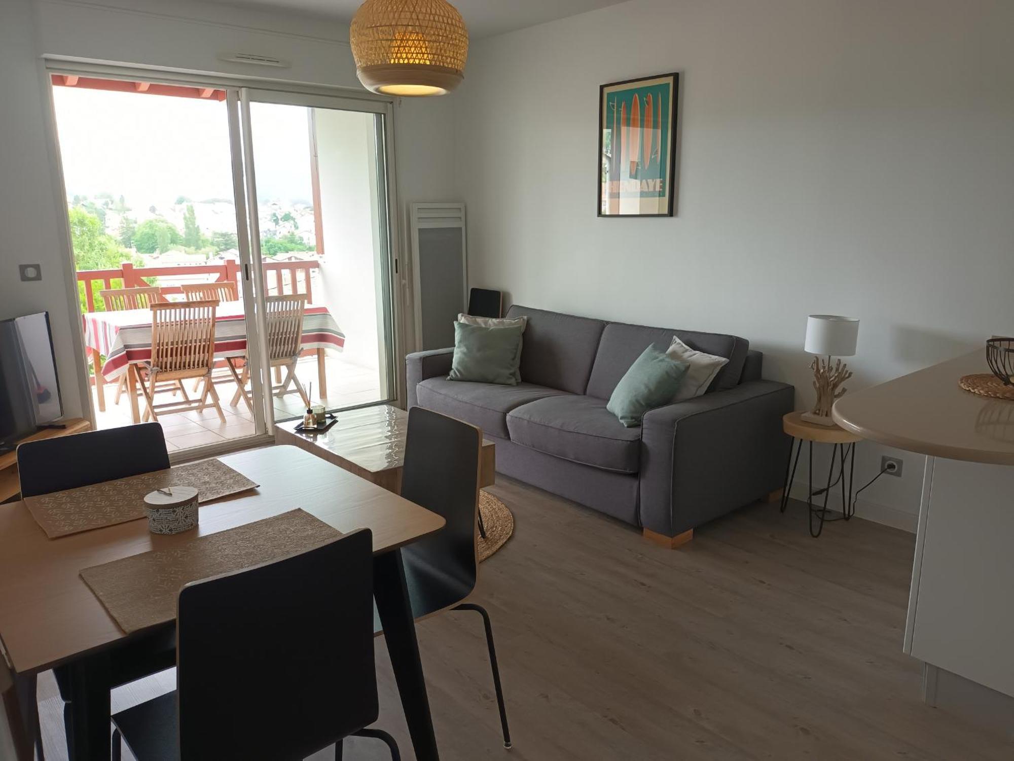 Appart. 2* A Hendaye, Proche Centre, Parking Privatif - Fr-1-239-777 Apartment Екстериор снимка