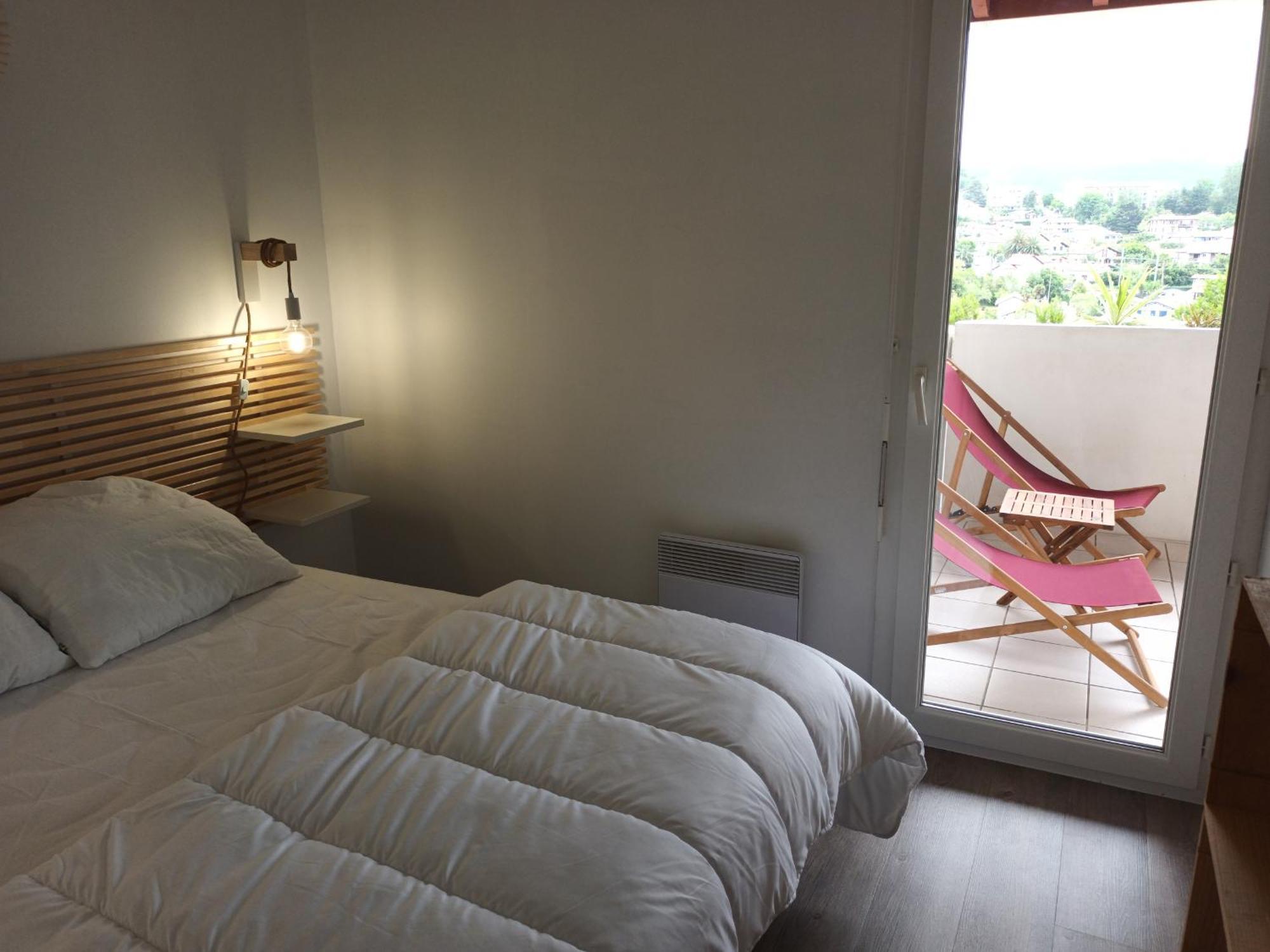 Appart. 2* A Hendaye, Proche Centre, Parking Privatif - Fr-1-239-777 Apartment Екстериор снимка